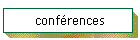 conf�rences